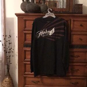 Men’s XL Hurley Black Long Sleeve Shirt